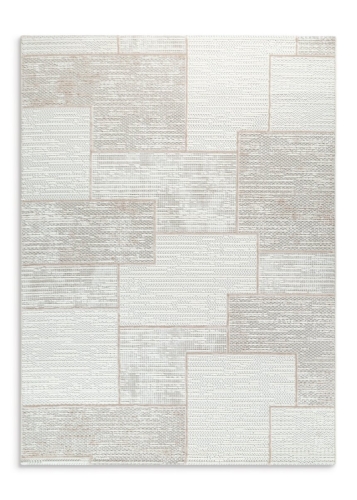 Dywan 200x290 Karen Geometryczny Nowoczesny beżowy 
