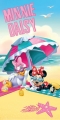 Ręcznik dziecięcy 70x140 Minnie Myszka Wakacyjna 100% Bawełna  