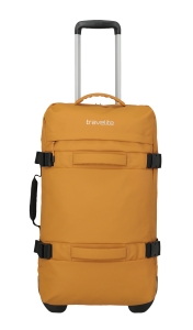 Torba Podróżna na kółkach Travelite Bolonia M 63cm Żółty 