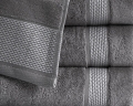 Ręcznik Carlo 50x90 Szary 550g  100% bawełna Premium
