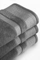 Ręcznik Carlo 50x90 Szary 550g  100% bawełna Premium