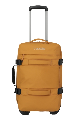 Torba Podróżna na kółkach Travelite Bolonia S 53cm Żółty