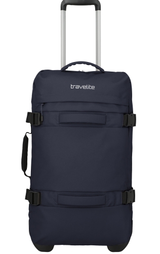 Torba Podróżna na kółkach Travelite Bolonia L 72cm Granat  