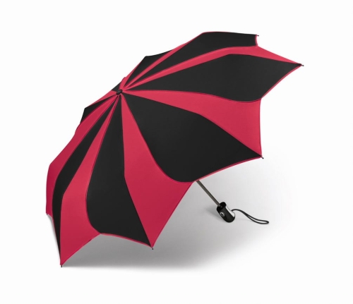 Parasol Pierre Cardin Sunflower czarny/czerwony