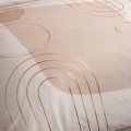 Pościel Satyna Bawełniana PRESTIGE 220x200 Geometryczna 
