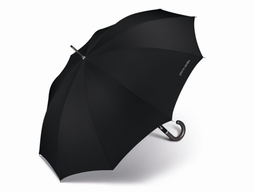 Parasol Pierre Cardin CZARNY  Automat z rączką Noire