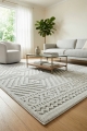 Dywan 160x230 Didar 4 Ornament kremowy jasnoszary  