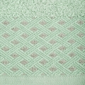 Ręcznik 50x90 Luiza miętowy Premium bawełna 500g   