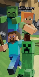 Ręcznik Plażowy Kąpielowy MINECRAFT 70x140  