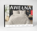 Pościel Bawełniana 220x200cm Geometryczna Beżowa   