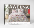 Pościel Bawełniana 220x200cm Kwiaty kolorowe na jasnym tle kwietna łąka      