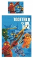 Pościel Bawełniana 160x200 LEGO NINJAGO Oryginalna  