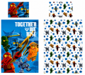 Pościel Bawełniana 160x200 LEGO NINJAGO Oryginalna  