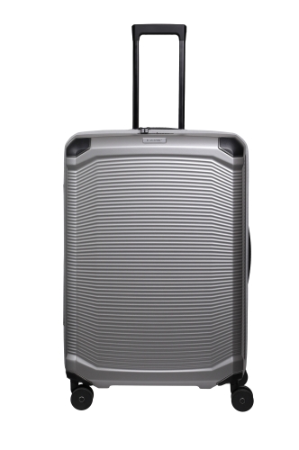 Walizka Travelite  DUŻA 77cm  L  Millenium Srebrna