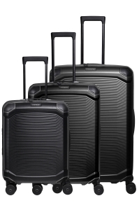 Komplet  walizek 3cz. Travelite L/M/S Millenium Czarny Premium