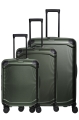 Komplet  walizek 3cz. Travelite L/M/S Millenium Ciemny Zielony Premium