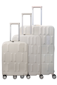 Komplet  walizek 3cz. Travelite L/M/S Panello Biały Premium 