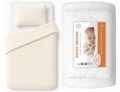 Komplet Niemowlęcy 90x120 Pościel Muślinowa kremowa + Kołderka 90x120 BAWEŁNA Premium 