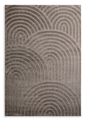 Dywan 80x200 Art3 Boho geometryczny brązowy nowoczesny 