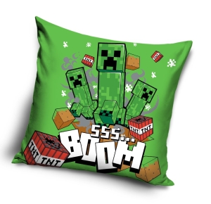 Poszewka Młodzieżowa 40x40 Minecraft Velvet  