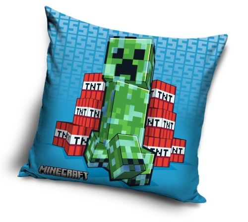 Poszewka Młodzieżowa 40x40 Minecraft Velvet   