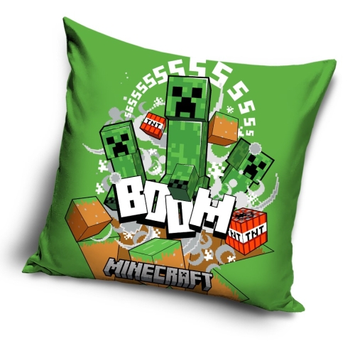 Poszewka Młodzieżowa 40x40 Minecraft Velvet     