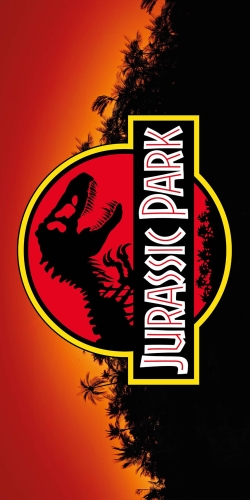 Ręcznik Plażowy Kąpielowy 70x140 Jurassic World Dinozaury T-Rex  