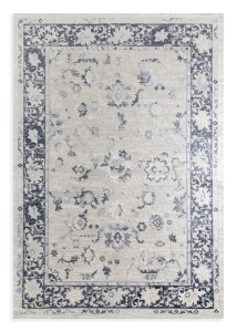 Dywan 140x190 Elba 1 Ornament niebieski / kremowy  