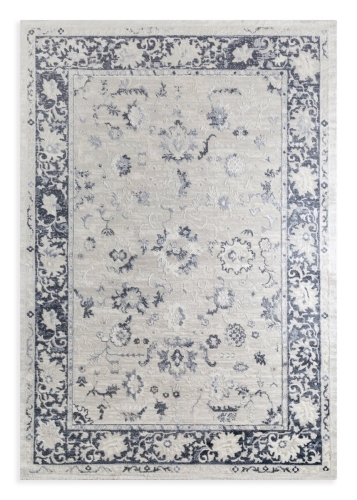 Dywan 200x290 Elba 1 Ornament niebieski / kremowy  
