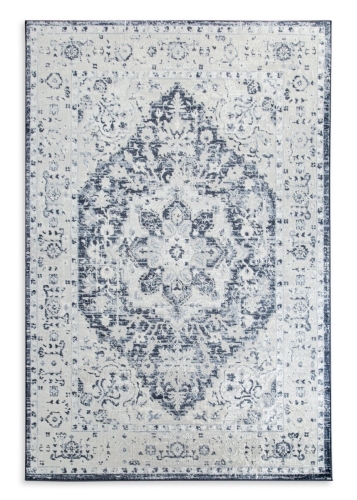 Dywan 140x190 Elba 2 Ornament niebieski / kremowy  