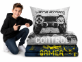 Pościel Świecąca w ciemności 160x200 Gamer Pad do gry konsola  