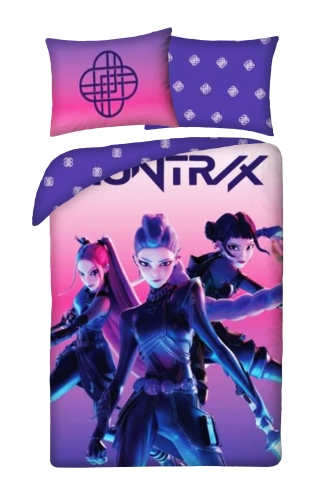 Pościel Bawełniana 140x200 Demon Hunters K-Pop  
