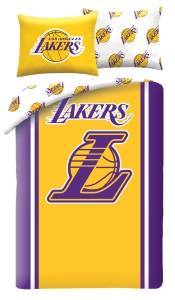Pościel Młodzieżowa 140x200 NBA Los Angeles Lakers Basketball koszykówka klubowa 