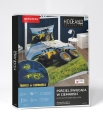 Pościel Świecąca w ciemności 140x200 Traktor Żółty