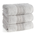 Ręcznik 70x140 Verano Srebrny Premium bawełna 500g
