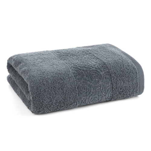 Ręcznik 50x90 Iris Stalowy Premium bawełna 500g 