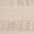 Ręcznik 50x90 Iris Beżowy Premium bawełna 500g  
