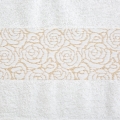Ręcznik 50x90 Iris Kremowy  Premium bawełna 500g  