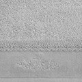 Ręcznik 50x90 Sisi Srebrny Premium bawełna 500g  