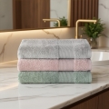 Ręcznik 50x90 Zoja Musztardowy Premium bawełna 500g  