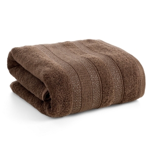 Ręcznik 50x90 Judy Brązowy Premium bawełna 500g  