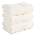 Ręcznik 50x90 Ada Kremowy Premium bawełna 520g  