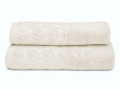 Ręcznik 50x90 Milano kremowy bawełna 500g Premium 