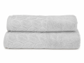 Ręcznik 70x140 Milano jasny szary bawełna 500g Premium  