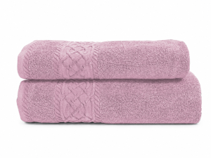 Ręcznik 50x90 Sydney Lila bawełna 500g Premium 