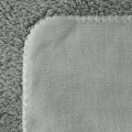 Koc 170x210 Tedy Sherpa dwustronny srebrny