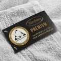 Ręcznik 30x50 Egipt srebrny Premium bawełna 610g  