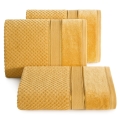 Ręcznik 50x90 Jessi Musztardowy Premium bawełna 500g  