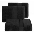 Ręcznik 50x90 Jessi Czarny Premium bawełna 500g  