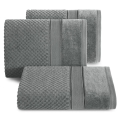 Ręcznik 90x150 Jessi Stalowy Premium bawełna 500g 